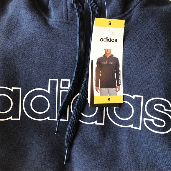 adidas Men’s Fleece Pullover Hoodie - Picture 3 of 12